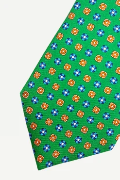 Corbata Green Squares - The Nook Store
