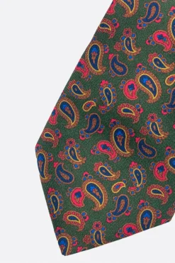 Corbata Paisley Verde - The Nook Store