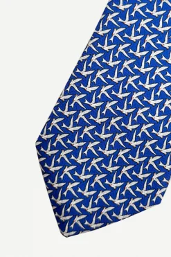 Corbata Pajaros Azul - The Nook Store