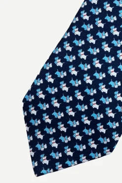 Corbata Perros Azul - The Nook Store