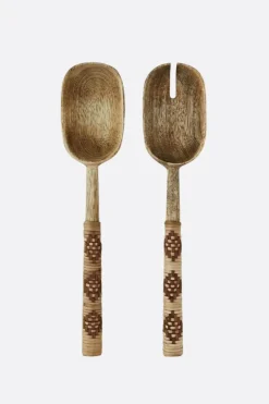 Cubiertos Wooden Twist | Realizados en madera | The Nook Store