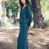 Falda Basic Punto Verde - The Nook Store