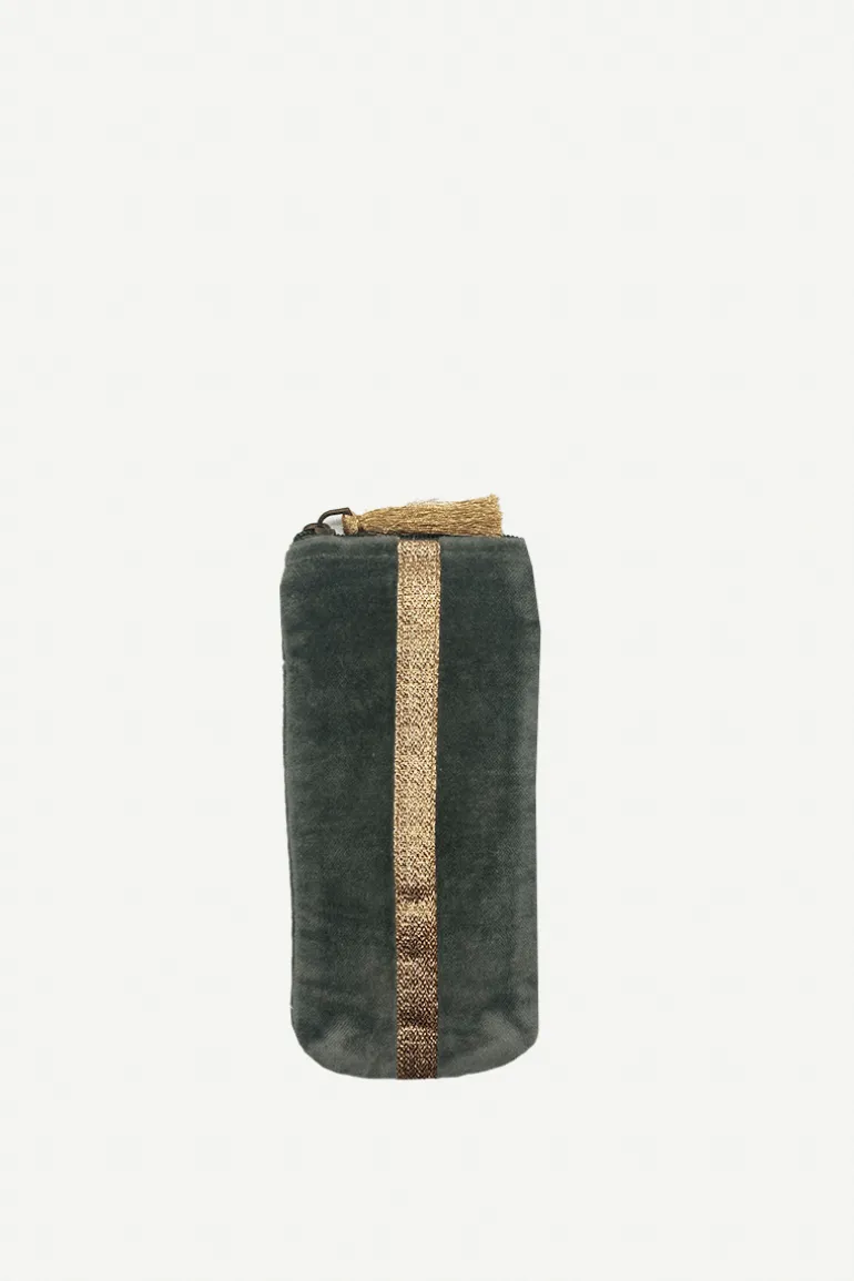Funda Gafas Terciopelo Gris - The Nook Store