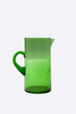 Jarra Cristal Verde - The Nook Store