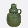 Jarrón Stoneware Green - The Nook Store