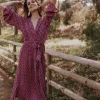 Kimono Nik Print Rosa - The Nook Store