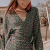Kimono Nik Print Verde - The Nook Store