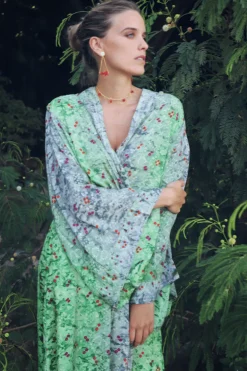 Kimono-Kaftan Rania Green - The Nook Store