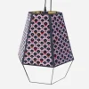 Lámpara de techo / Pantalla Velvet Rombo Formas Grey - The Nook Store