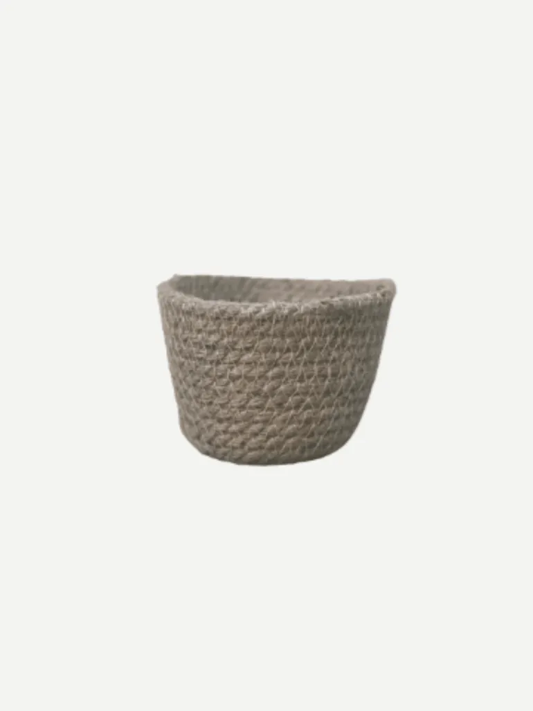 Mini Cesto Yute natural - The Nook Store