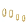 Mini Pendientes Flecha Acabados en Oro - THE NOOK STORE ✓