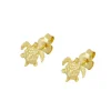 Mini Pendientes Trueno Turquesa - Joyitas | THE NOOK STORE