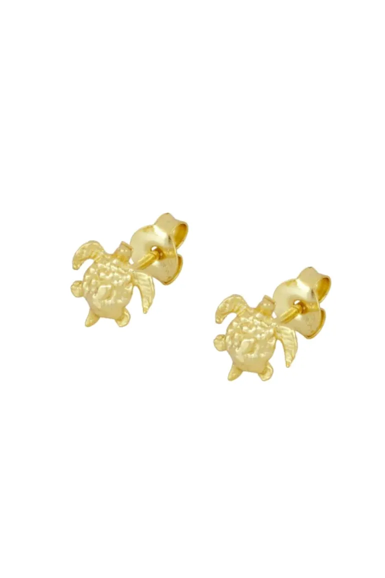 Mini Pendientes Trueno Turquesa - Joyitas | THE NOOK STORE