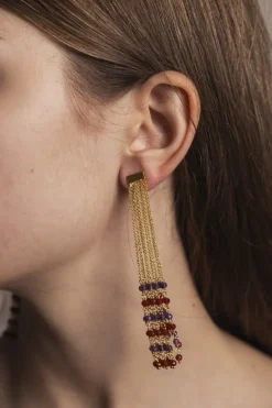 Mini Pendientes Trueno Turquesa - Joyitas | THE NOOK STORE