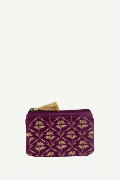 Monedero Terciopelo Gulabi Rosa - The Nook Store