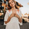 Palmira Dress White - The Nook Store