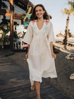 Palmira Dress White - The Nook Store