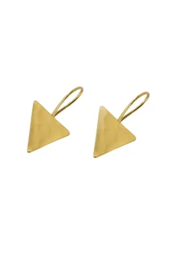 Pendientes Crossandra - Complementos Dorados | The Nook Store Online