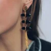 Pendientes Rombo - Pendientes Largos Dorados | THE NOOK STORE