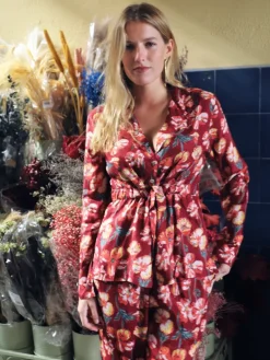Pijama Elsa Burdeos - The Nook Store