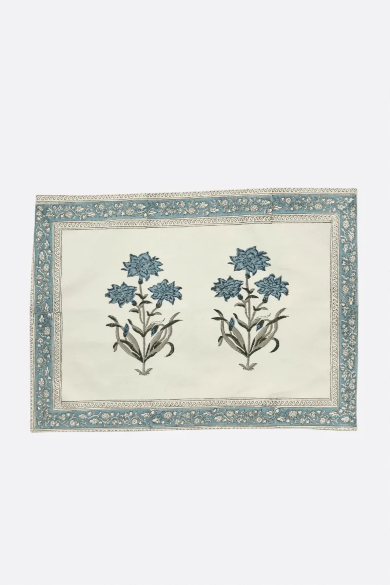 Salvamantel Flor Azul - The Nook Store