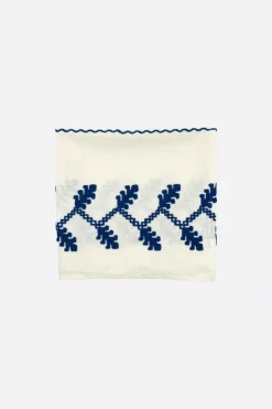 Servilleta bordado Azul - The Nook Store