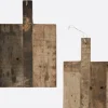 Tabla madera reciclada cuadrada - The Nook Store