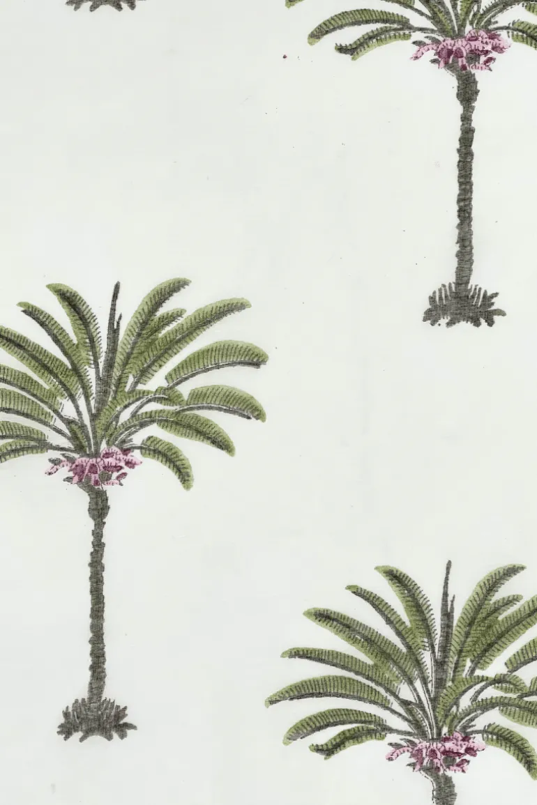 Tela seda Palm - The Nook Store