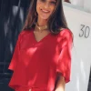 Top Alda Rojo - The Nook Store