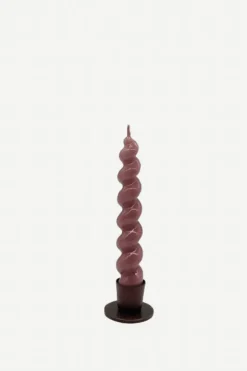 Vela Espiral Rosa 17 - The Nook Store