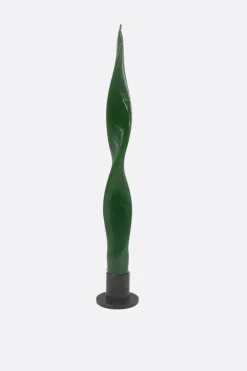 Vela Espiral Verde 01 - The Nook Store