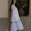 Vestido Antoniette Morado - The Nook Store