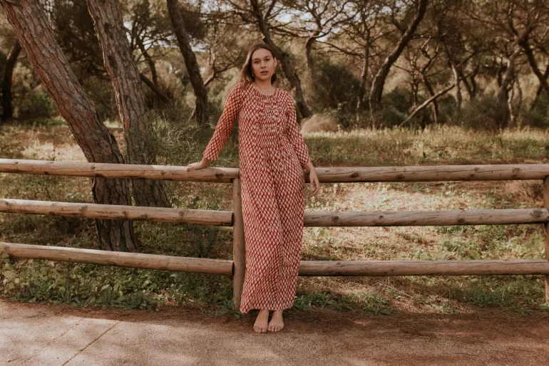 Vestido Irina Teja - The Nook Store