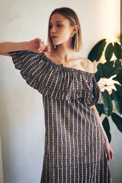 Vestido Marisa tonos azules | Vestido estilo boho | THE NOOK STORE