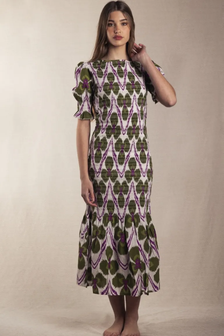 Vestido Marisa tonos azules | Vestido estilo boho | THE NOOK STORE