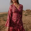 Vestido Marisa tonos azules | Vestido estilo boho | THE NOOK STORE