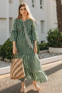 Vestido Marisa tonos azules | Vestido estilo boho | THE NOOK STORE
