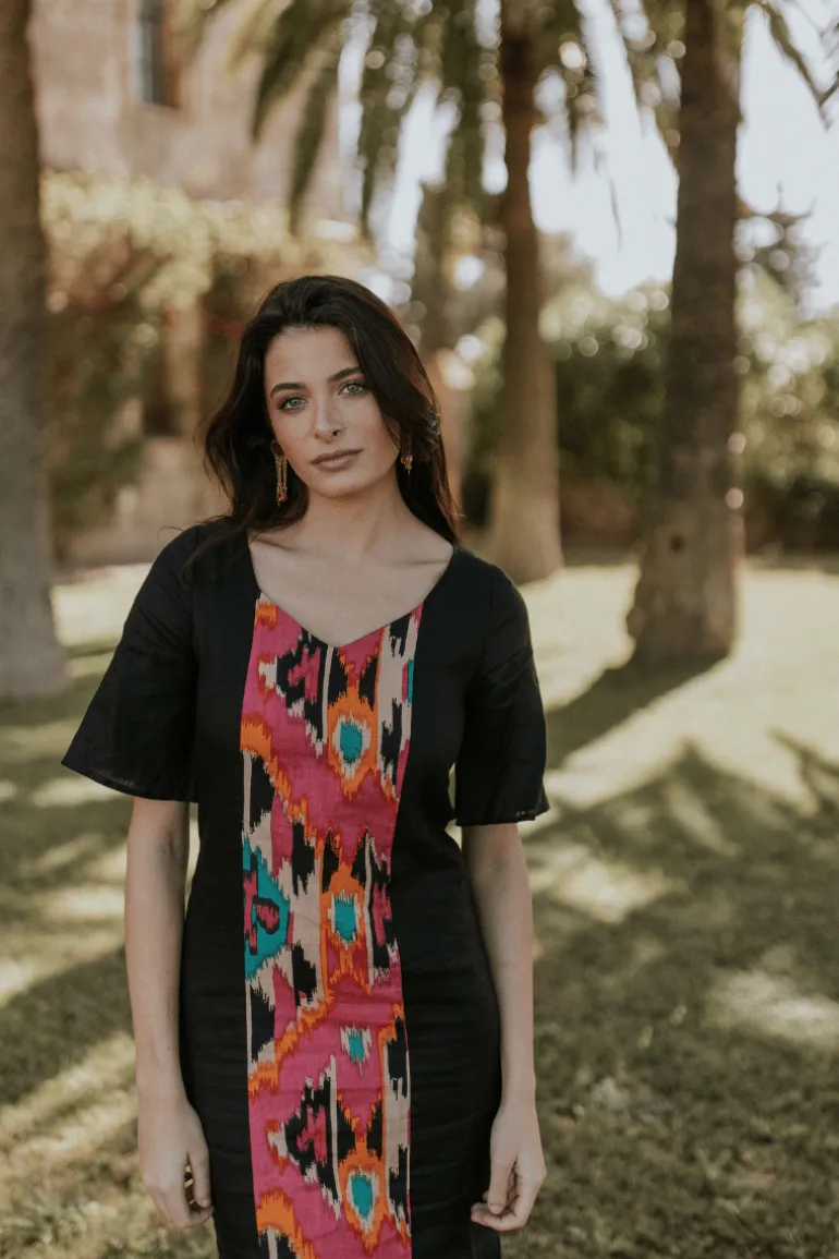 Vestido Marisa tonos azules | Vestido estilo boho | THE NOOK STORE
