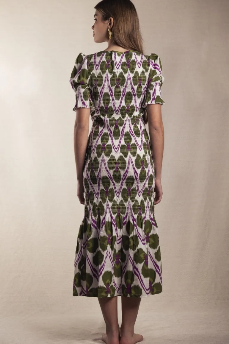 Vestido Marisa tonos azules | Vestido estilo boho | THE NOOK STORE