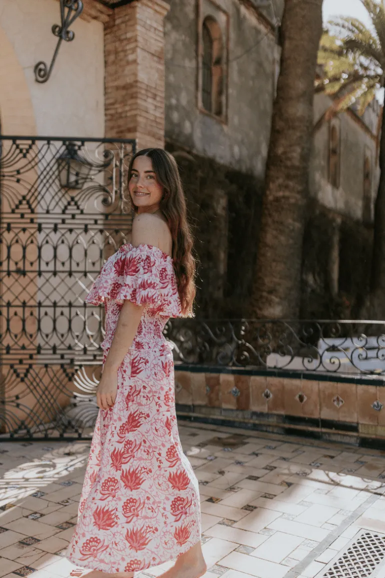 Vestido Marisa tonos azules | Vestido estilo boho | THE NOOK STORE