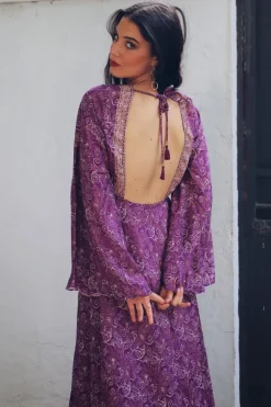Vestido Priya Morado - The Nook Store