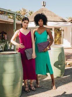 Vestido Tiara 2 Verde Agua - The Nook Store